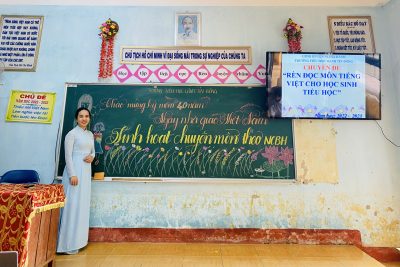 Trường TH Hành Tín Đông tổ chức sinh hoạt chuyên môn theo nghiên cứu bài học