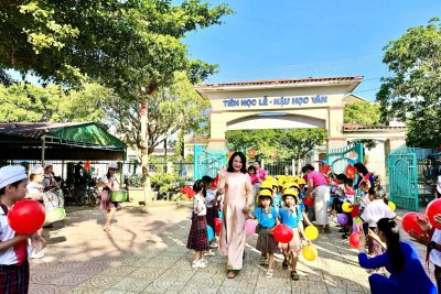 Chào mừng các bé mầm non Hành Tín Đông đến tham quan, trải nghiệm
