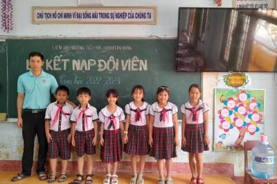 Lễ kết nạp Đội viên năm học 2022 – 2023